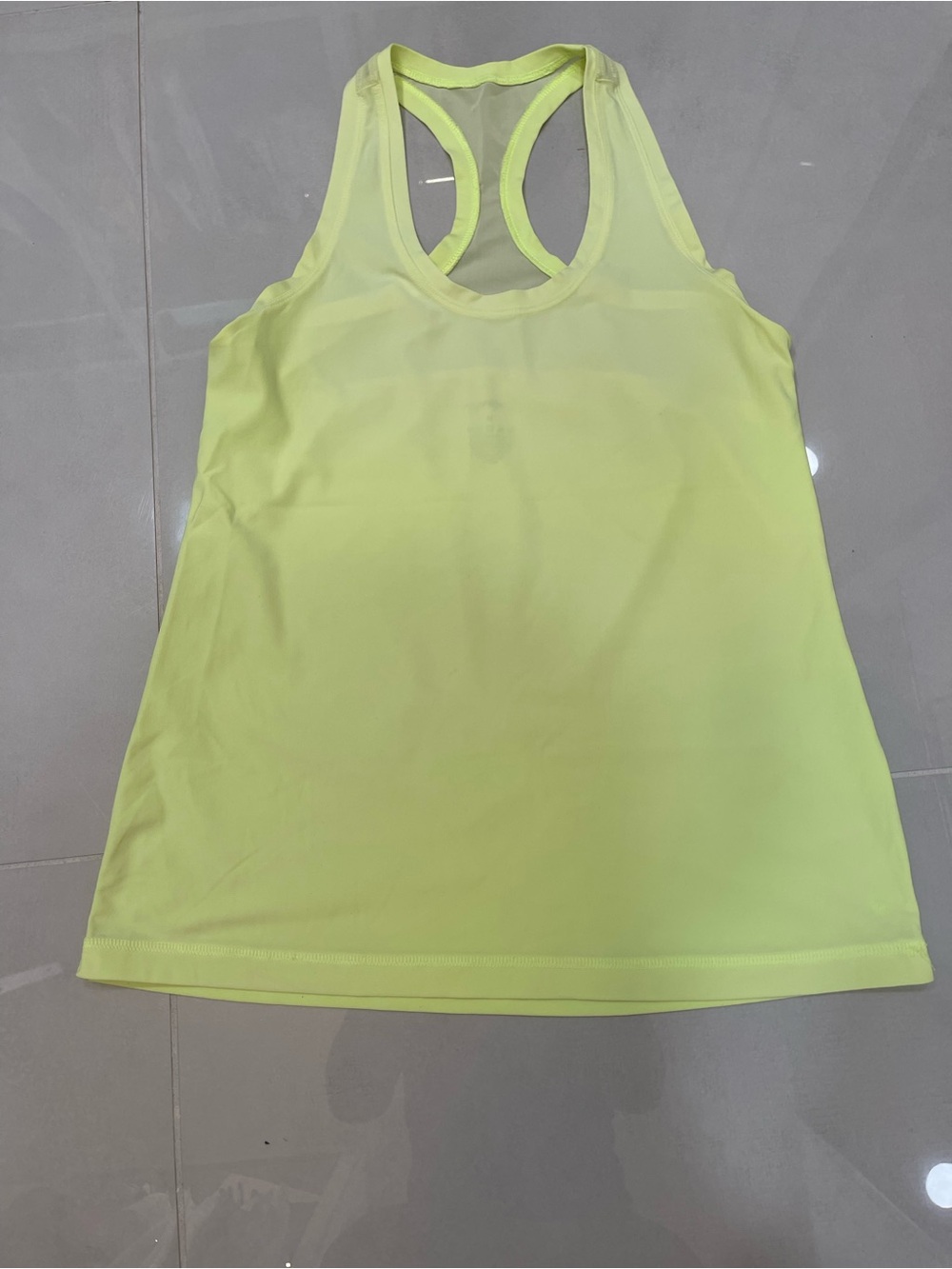 Gottex Neon Yellow Racerback Tank Top Medium